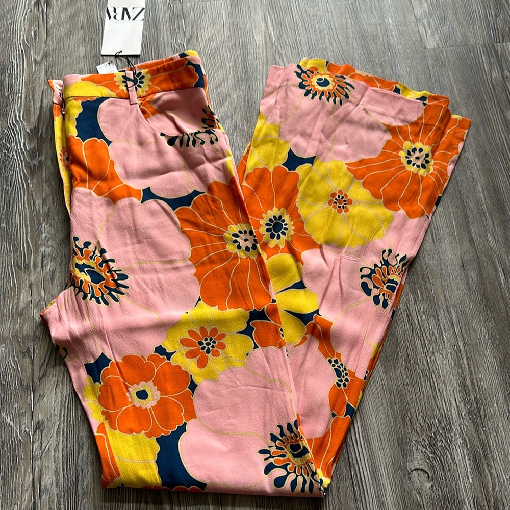 Zara Floral Pants